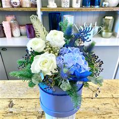 Large Silent Night Hat Box