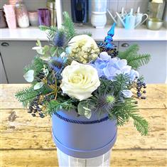 Medium Silent Night Hat Box