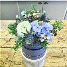 Small Silent Night Hat Box