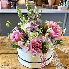Ultimate Mother's Day Hatbox Arrangement
