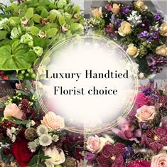 Luxury Handtied Bouquet - with colour choice