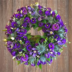 Lisianthus Wreath