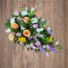 Peach and Lilac Spray