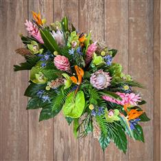 Tropical Casket Spray