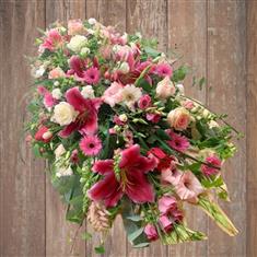 Coralline Casket Spray