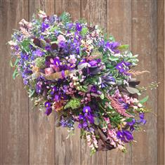 Sugarplum Casket Spray