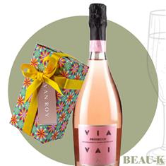 Rose Prosecco &amp; Chocolate Gift Set