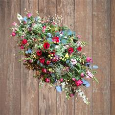 Poppy Casket Spray