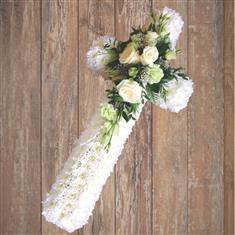 Vintage Rose Cross