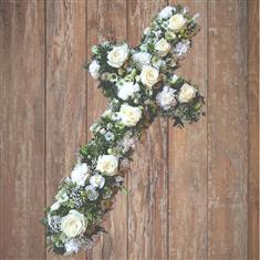 White Lace Cross