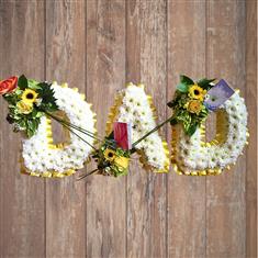 Dad - Funeral Lettering