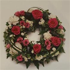 Modern Open Wreath