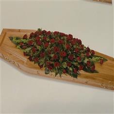 Rose Floral Coffin Spray