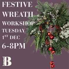 Tuesday 1st December 6-8pm SOLD OUT