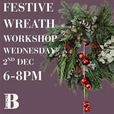Wednesday 2nd December 6-8pm