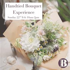Handtied Bouquet Experience Sun 22nd Feb 10am - 2pm